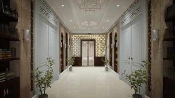 Online design Traditional Hallway/Entry by Hiba N. thumbnail