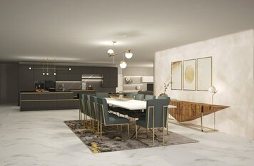 Online design Modern Dining Room by Lucy T. thumbnail
