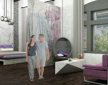 Online design Contemporary Bedroom by Lauren Z. thumbnail
