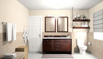 Online design Traditional Bathroom by Noraina Aina M. thumbnail