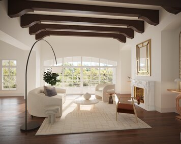 Online design Contemporary Living Room by Basmah E. thumbnail