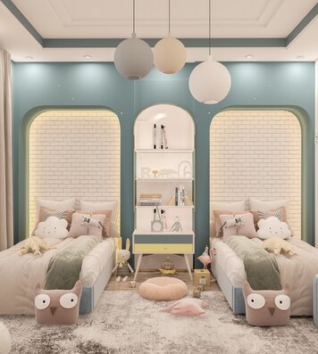 Online design Modern Kids Room by Esraa O. thumbnail