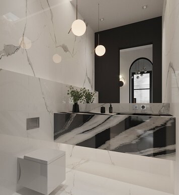 Online design Contemporary Bathroom by Nathalie I. thumbnail