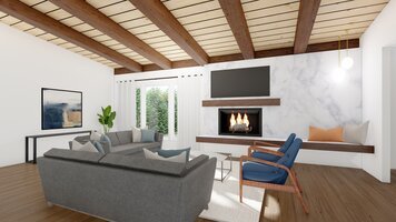 Online design Contemporary Living Room by Ryley B. thumbnail