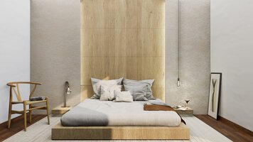 Online design Modern Bedroom by Chaima K. thumbnail