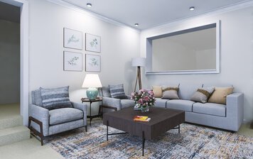 Online design Transitional Living Room by Eda B. thumbnail