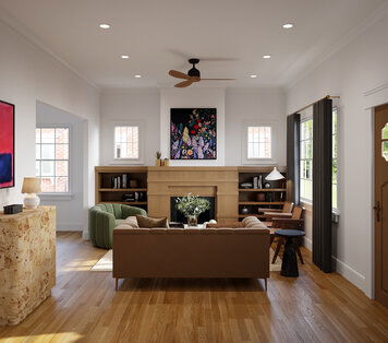 Online design Eclectic Living Room by Erin R. thumbnail