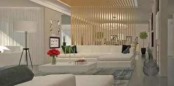 Online design Contemporary Living Room by Roula S. thumbnail