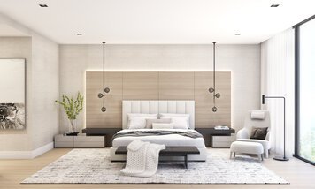 Online design Modern Bedroom by Alessia G. thumbnail