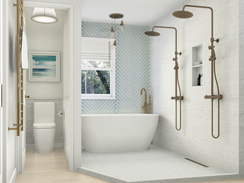 Online design Beach Bathroom by Picharat A. thumbnail