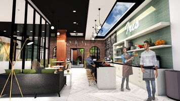 Online design Contemporary Combined Living/Dining by Allison H. thumbnail