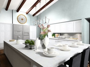 Online design Contemporary Kitchen by Noraina Aina M. thumbnail