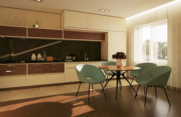 Online design Modern Kitchen by Alla M. thumbnail