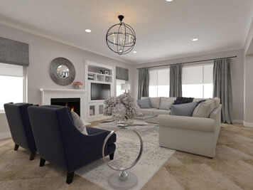 Online design Transitional Living Room by Dragana V. thumbnail
