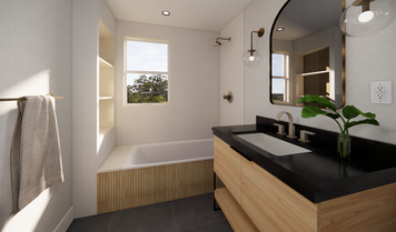 Online design Transitional Bathroom by Thuy V. thumbnail
