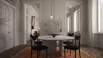 Online design Contemporary Dining Room by Ingy T. thumbnail