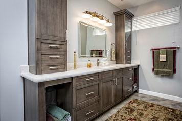 Online design Transitional Bathroom by Emily E. thumbnail
