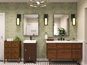 Online design Eclectic Bathroom by Aida A. thumbnail