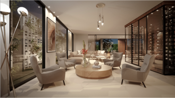 Online design Contemporary Combined Living/Dining by Mariana B. thumbnail
