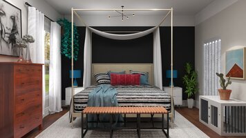 Online design Eclectic Bedroom by KaSonndra L. thumbnail