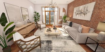 Online design Transitional Living Room by Adrian D. thumbnail