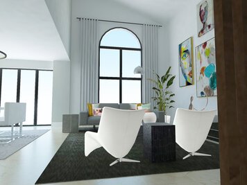 Online design Modern Living Room by Vera B. thumbnail