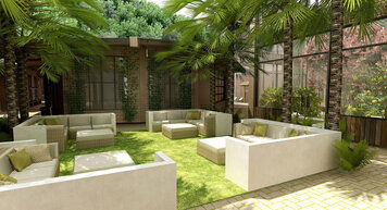 Online design Contemporary Patio by Nouchka S. thumbnail
