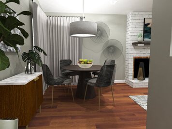Online design Contemporary Dining Room by Jatnna M. thumbnail