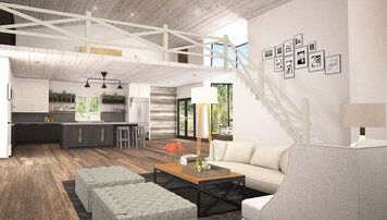 Online design Country/Cottage Living Room by Hannah C. thumbnail