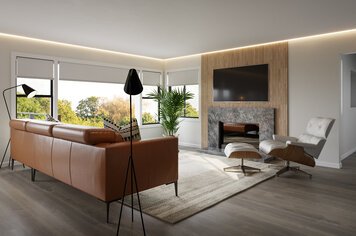Online design Modern Living Room by Drew F. thumbnail