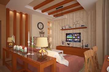 Online design Eclectic Living Room by Luba K. thumbnail