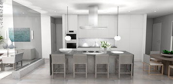 Online design Modern Kitchen by Laura A. thumbnail