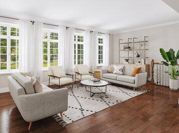 Online design Country/Cottage Combined Living/Dining by Picharat A. thumbnail