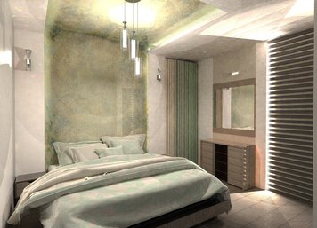 Online design Transitional Bedroom by Nazila A. thumbnail