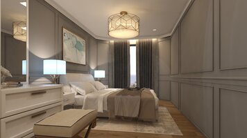 Online design Modern Bedroom by Aida A. thumbnail