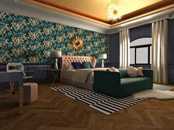 Online design Eclectic Bedroom by Dragana V. thumbnail