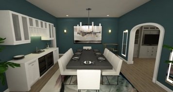 Online design Glamorous Dining Room by Gina A. thumbnail
