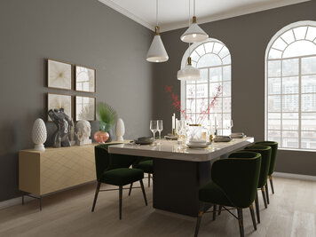 Online design Modern Dining Room by Kira L. thumbnail