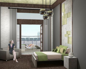 Online design Contemporary Bedroom by Lauren Z. thumbnail