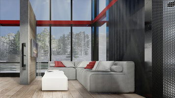 Online design Contemporary Living Room by Dania K. thumbnail