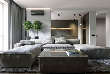 Online design Contemporary Living Room by Valerii K. thumbnail