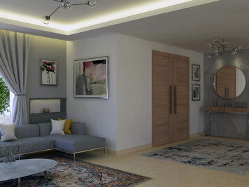Online design Modern Hallway/Entry by Farah H. thumbnail
