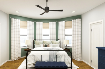 Online design Transitional Bedroom by Jennifer A. thumbnail