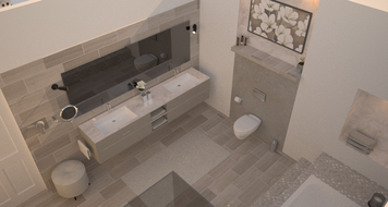 Online design Modern Bathroom by Chiara B. thumbnail