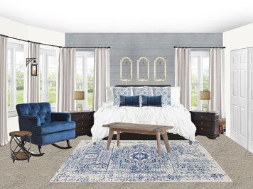 Online design Contemporary Bedroom by Amisha D. thumbnail