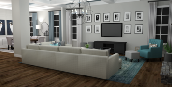Online design Contemporary Living Room by Amber K. thumbnail
