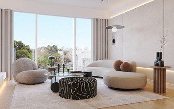 Online design Contemporary Living Room by Lorena A. thumbnail