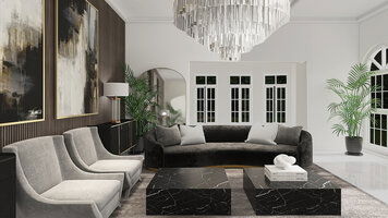 Online design Modern Living Room by Erika F. thumbnail
