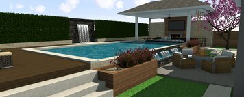 Online design Contemporary Patio by Ana I. thumbnail