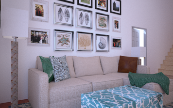 Online design Beach Living Room by Yumilka S. thumbnail